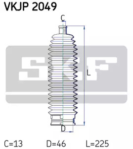 Фото VKJP2049 Комплект пыльника SKF {forloop.counter}}